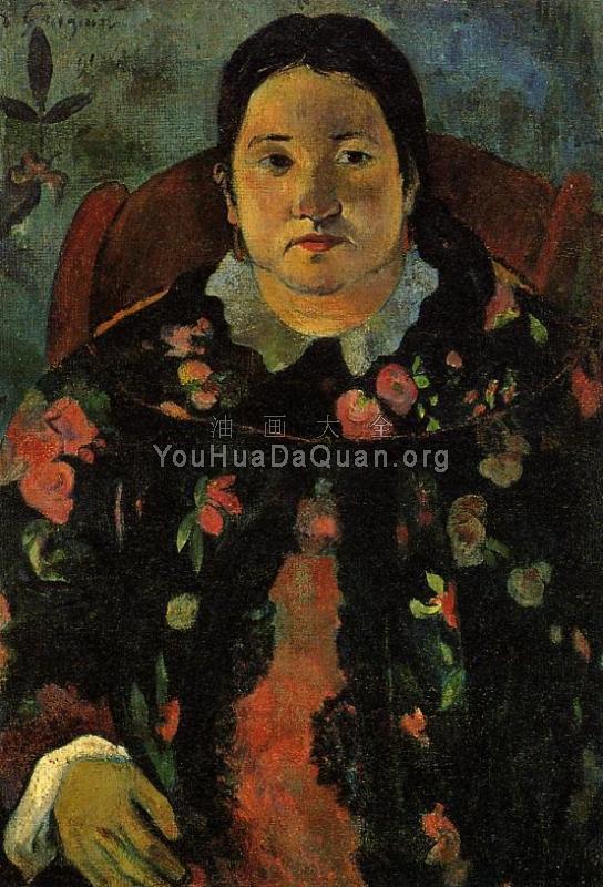 Portrait of Suzanne Bambridge - 保罗·高更